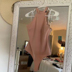 Lulu's High Neck Light Pink Onesie